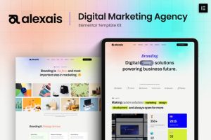 Tuseo digital marketing agency elementor template kit gplpixel.jpg