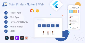 Tutor finder flutter web app admin panel ui codermarket.png