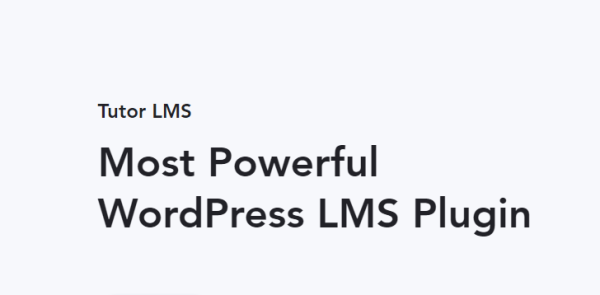 Tutor LMS Pro + Certificate Builder - Image 1