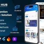 TutorHub - Virtual Education for Tutors, Students, Academies with Flutter Apps, Web, & Admin Panel