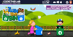 Twin the bin html5 educational recycling game gplpixel.png