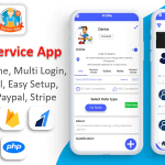 U Clab Service App - Service At Home - Multi Payment Gateways Integrated - Multi Login