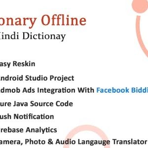 U Dictionary Translator App With All Languages Translator with Admob and Facebook Ads Integration