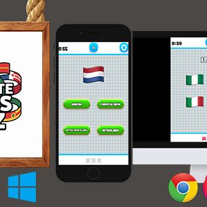 Ultimate Flags Quiz - HTML5 Game (Phaser 3)
