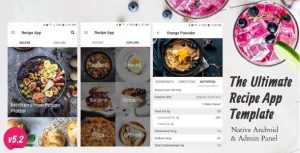 Ultimate recipe app template codermarket.jpeg