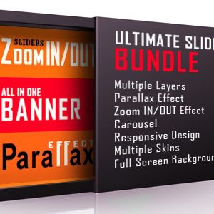 Ultimate Sliders Bundle - Layers, Parallax, Zoom