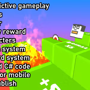 Unity Game Template - Hoppy Rampage