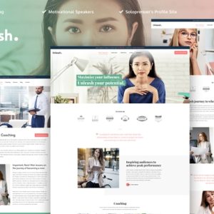 Unleash - Life Coach Elementor Template Kit
