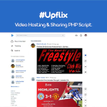 Upflix - Video Hosting & Sharing PHP Script
