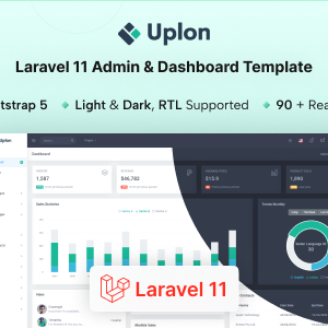 Uplon - Laravel 11 Admin & Dashboard Template