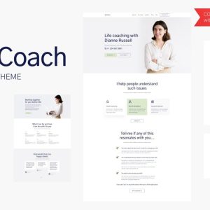 UpMotive - Life Coach WordPress Elementor Theme