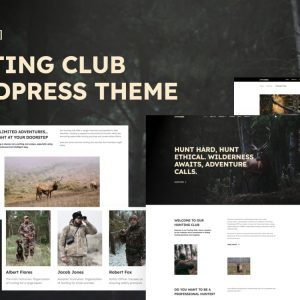 UpperGun - Hunting Club WordPress Elementor Theme