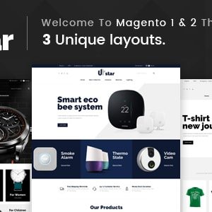 UpStar - Responsive Magento Theme