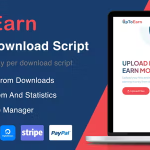 UpToEarn - File Upload And Pay Per Download Script (SAAS Ready) [Extended Version] + 2 Plugins: Wasabi Cloud, Storj Cloud