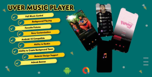 Uvermusic player audiomack clone best music player with possible admob.png