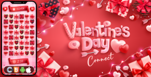 Valentine connect html5 game construct 3 gplpixel.png