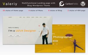 Valeriy multifunctional personal business landing page with blog wordpress.jpg