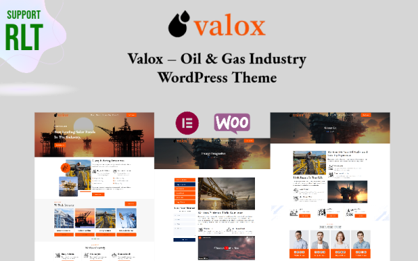 Valox – Oil & Gas Industry WordPress Theme - Image 1