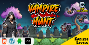 Vampire hunt html5 construct 3 game gplpixel.png