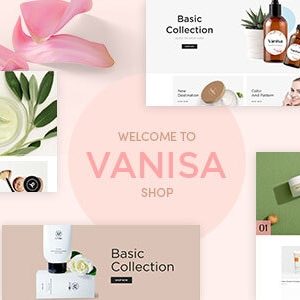 Vanisa - Organic Beauty Store & Natural Cosmetics Shopify Theme