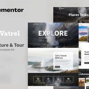 Vatrel - Adventure & Tour Elementor Template Kit