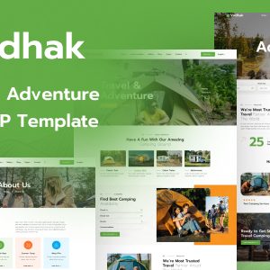 Vedhak - Adventure Tours and Travel PHP Template