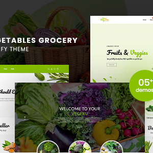 Vegfru - Organic Vegetables eCommerce Shopify Theme