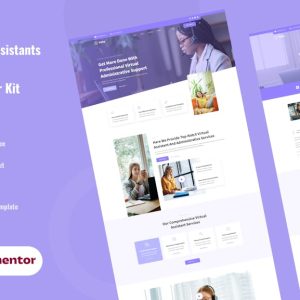 Veha - Virtual Assistant & Administrative Elementor Template Kit