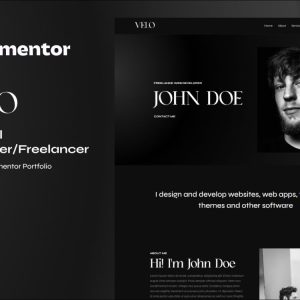 Velo - Wordpress Portfolio Elementor Theme