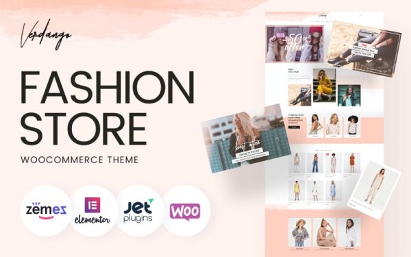 Verdango - Fashion Store Elementor WooCommerce Theme - Image 1