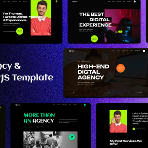 Vexa - Creative Agency & Portfolio NextJS Template
