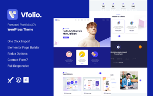 Vfolio personal portfolio cv wordpress theme.png