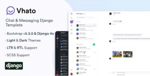 Vhato django chat app template gplpixel.jpg