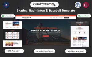 Victory vault skating badminton baseball wordpress elemnetor template.jpg