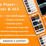 Video Player with Equalizer - Subtitle - HLS Play(Android 13 + SDK 34)