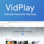 VidPlay - The PlayTube Theme
