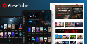 Viewtube video streaming wordpress theme v129 gplpixel.png