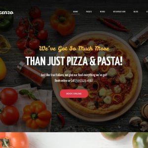 Vincenzo - Delicious Pizza Restaurant Responsive WordPress Theme