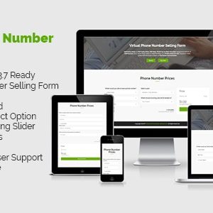 Virtual Phone Number Pricing Selling Form