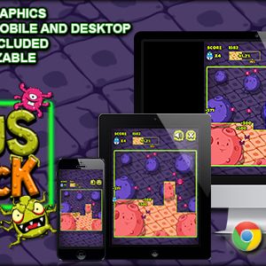 Virus Attack - HTML5 Arcade Game