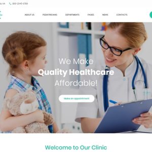 VitaHealth - Pediatric Clinic Responsive Medical WordPress Theme