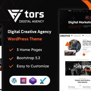 Vitors – Digital Marketing Agency WordPress Theme
