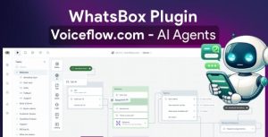 Voiceflow ai agent for whatsapp plugin for whatsbox codermarket.jpeg