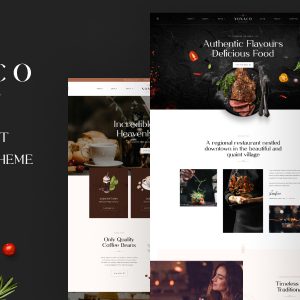 Vonaco - Restaurant & Coffee Shop WordPress Theme