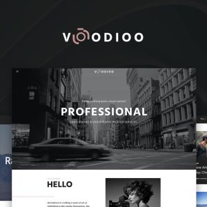 Voodioo - Videographer Responsive WordPress theme