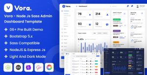 Vora nodejs saas admin dashboard template gplpixel.png