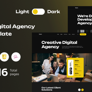 Vorix - Creative Digital Agency HTML Template
