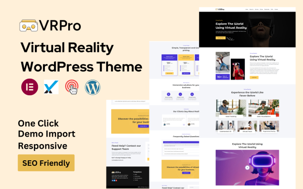 VRPro - Virtual Reality WordPress Theme - Image 1