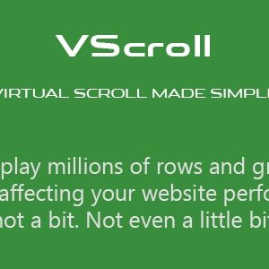 VScroll: Virtual Scroll Made Simple