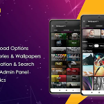Wallpaper71 - Android Wallpaper App with Laravel Admin Panel
